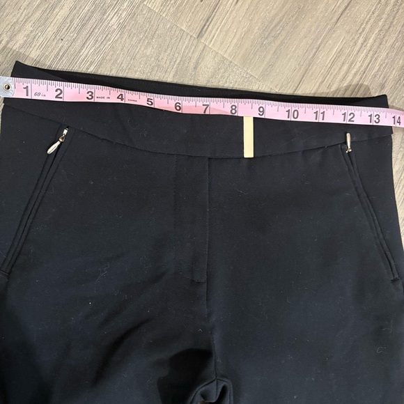 H&M Black Skinny Dress Pants Sz 2 stretch - Picture 4 of 7